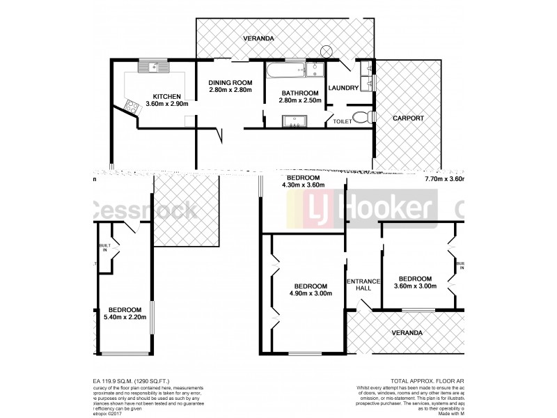 8 Miller Street, Cessnock NSW 2325 Floorplan