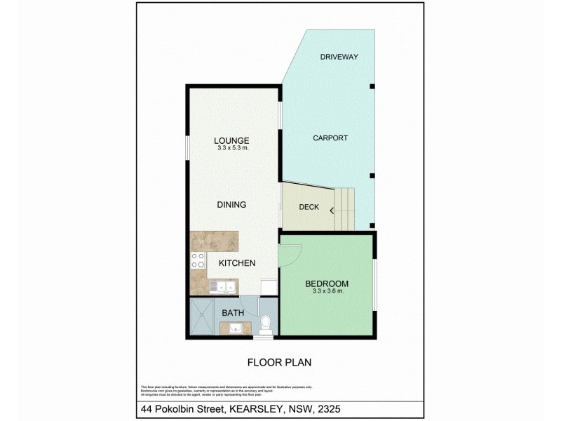 44 Pokolbin Street, Kearsley NSW 2325 Floorplan