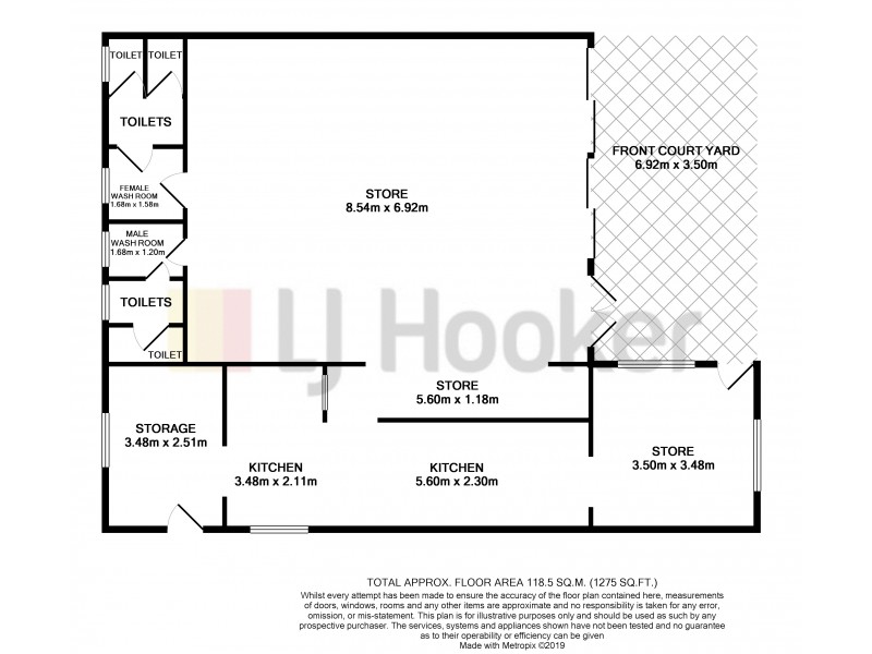 1F Cooper Street, Cessnock NSW 2325 Floorplan