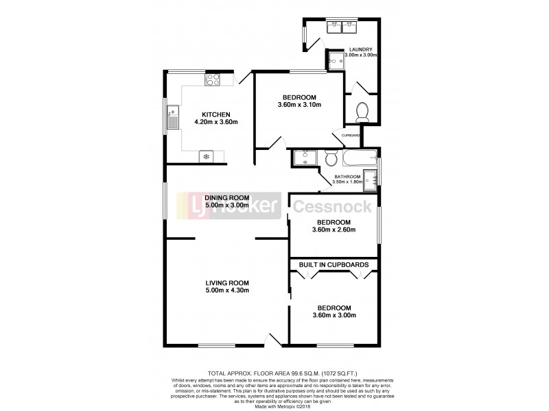 115 Rawson Street, Kurri Kurri NSW 2327 Floorplan