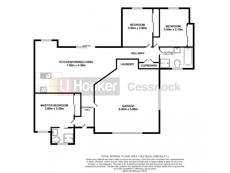 3/241 Maitland Rd, Cessnock NSW 2325 Floorplan