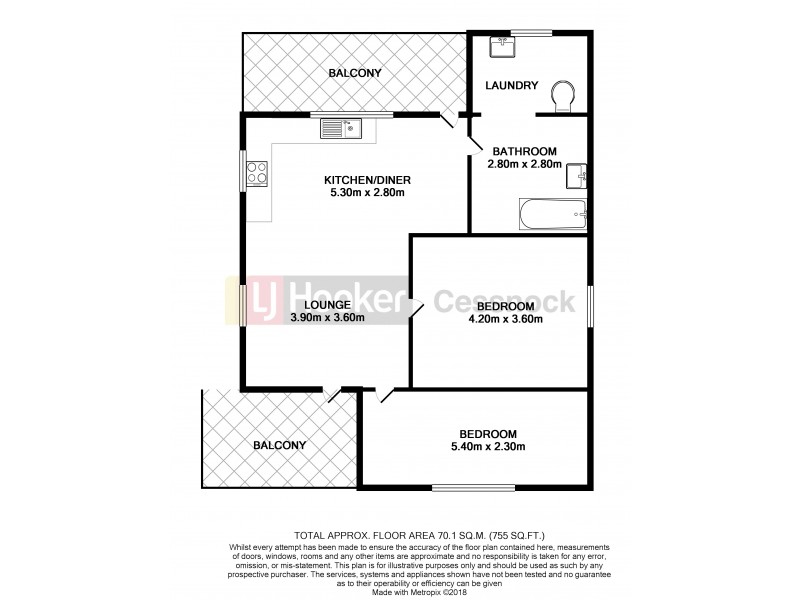 43 Long Street, Cessnock NSW 2325 Floorplan