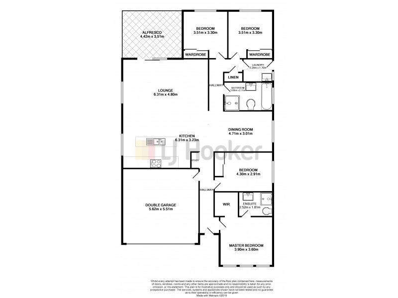 6 Malbec Street, Cliftleigh NSW 2321 Floorplan