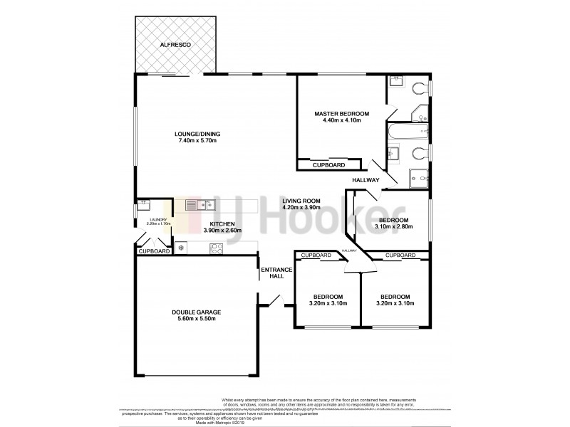 8 Finch Close, Cessnock NSW 2325 Floorplan