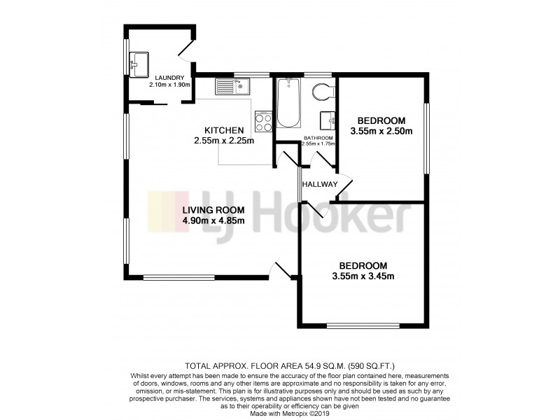 24 Hunter Ave, Cessnock NSW 2325 Floorplan