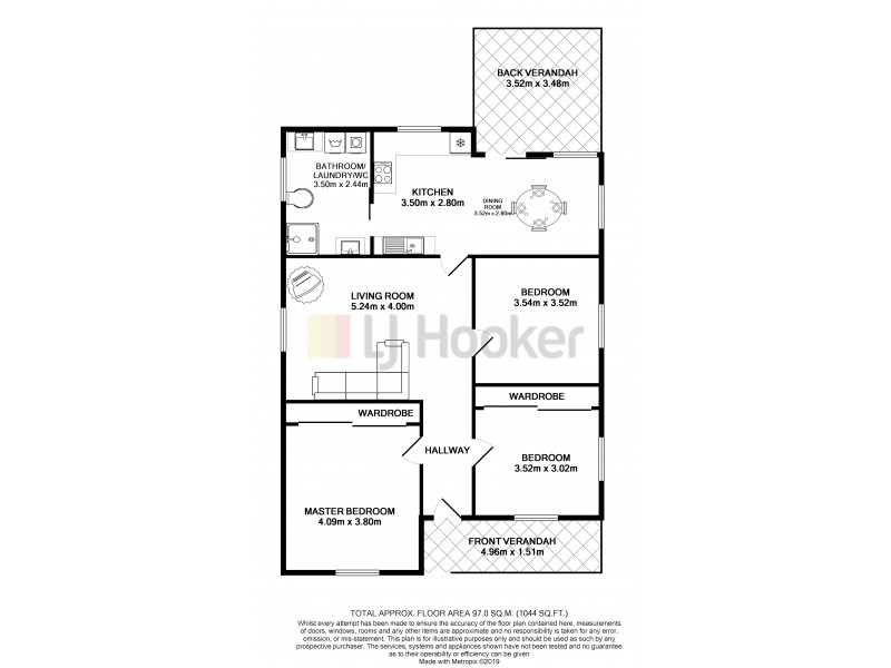 2 Anstey Street, Cessnock NSW 2325 Floorplan