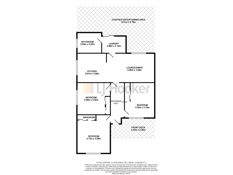 8 Millfield Street, Paxton NSW 2325 Floorplan