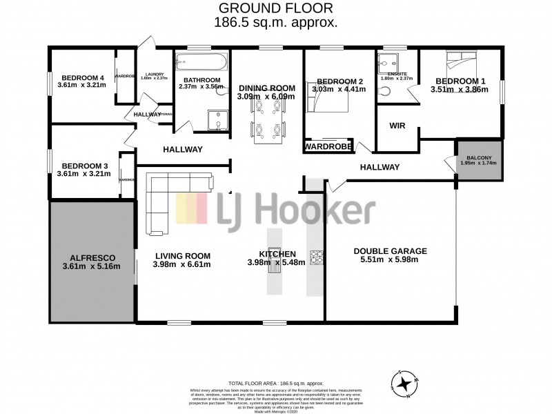 44 Stonebridge Drive, Cessnock NSW 2325 Floorplan