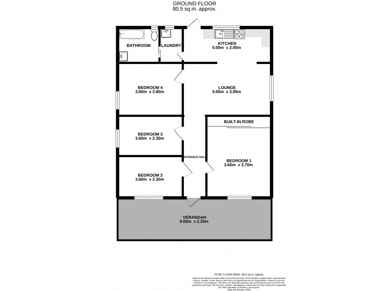 21 Kearsley Street, Bellbird NSW 2325 Floorplan