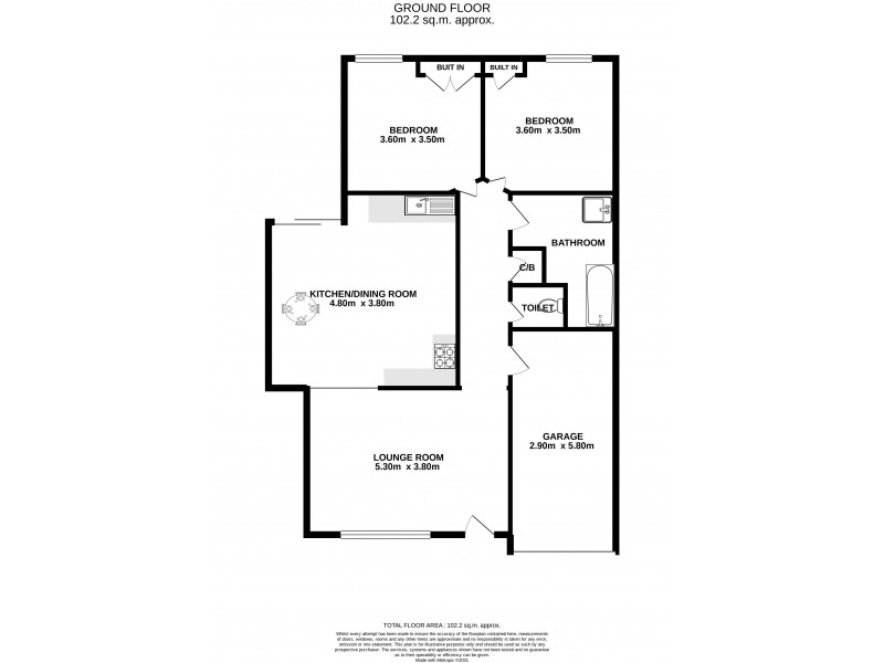 Unit 1/8 Sports Avenue, Cessnock NSW 2325 Floorplan