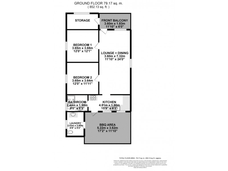83 Catherine Street, Cessnock NSW 2325 Floorplan