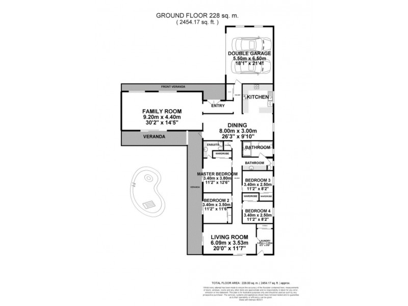 17 Acacia Street, Kurri Kurri NSW 2327 Floorplan