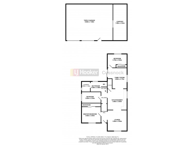 29 Catherine Street, Cessnock NSW 2325 Floorplan