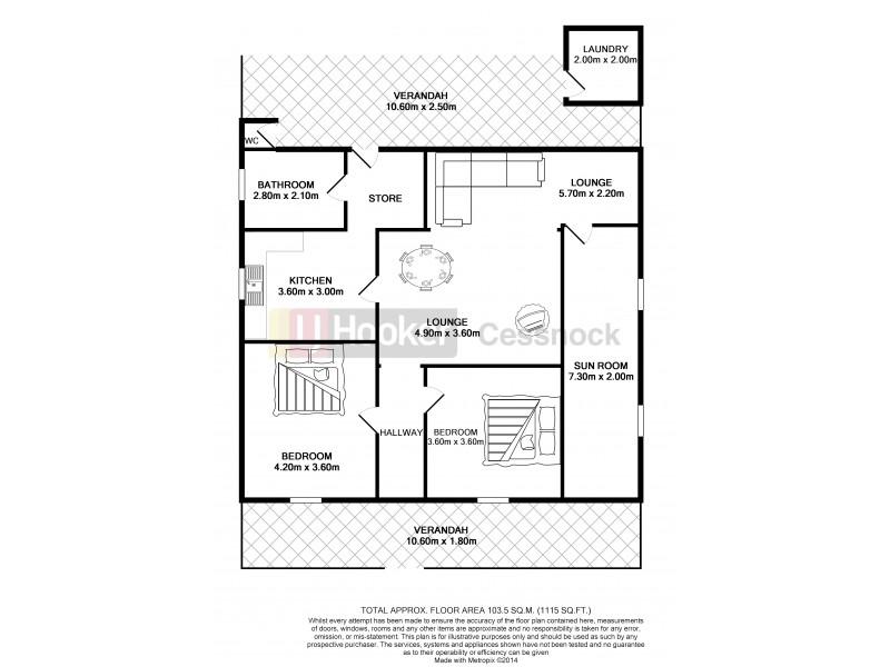 59 Ferguson Street, Cessnock NSW 2325 Floorplan