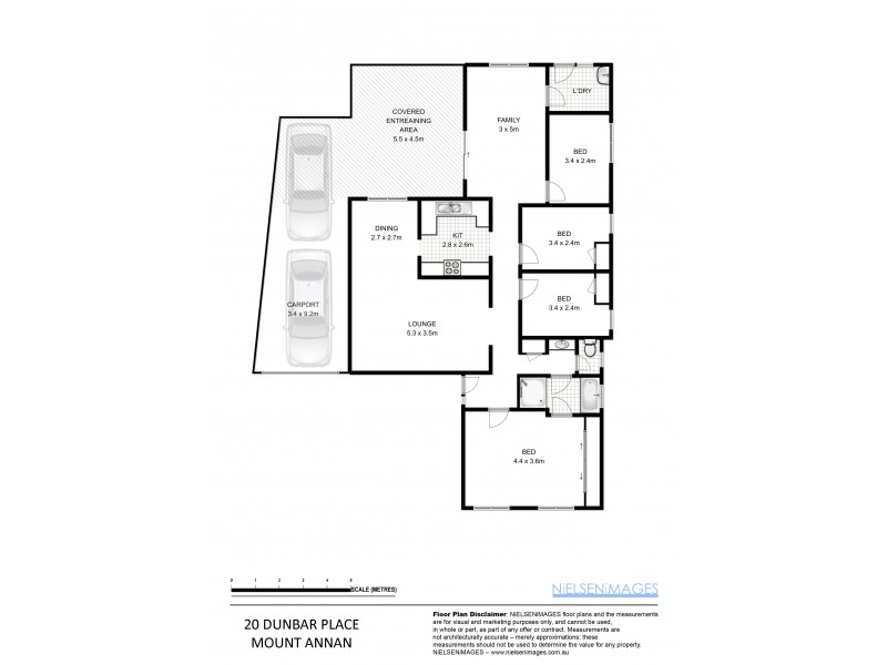 20 Dunbar Place, Mount Annan NSW 2567 Floorplan