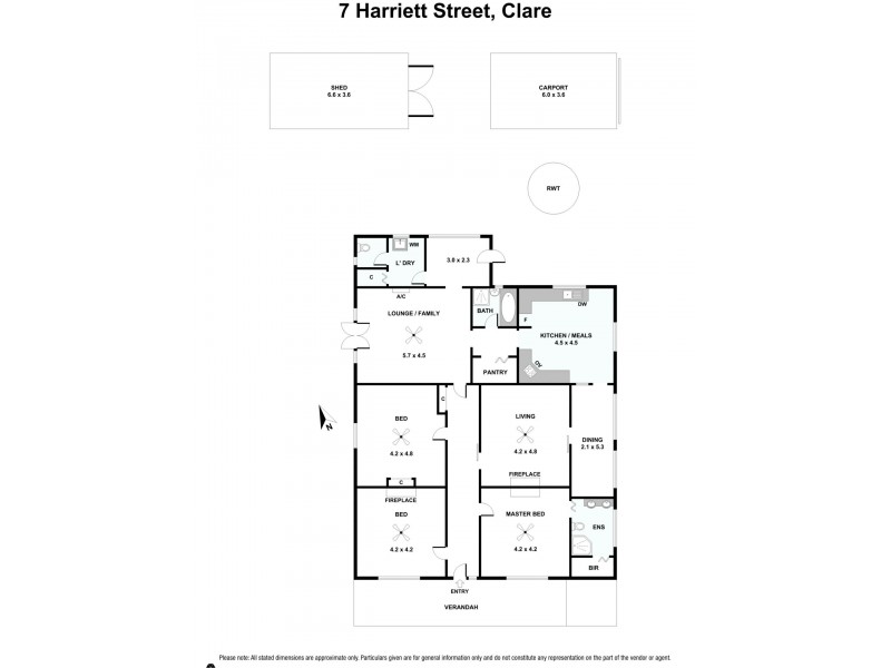 7 Harriett Street, Clare SA 5453