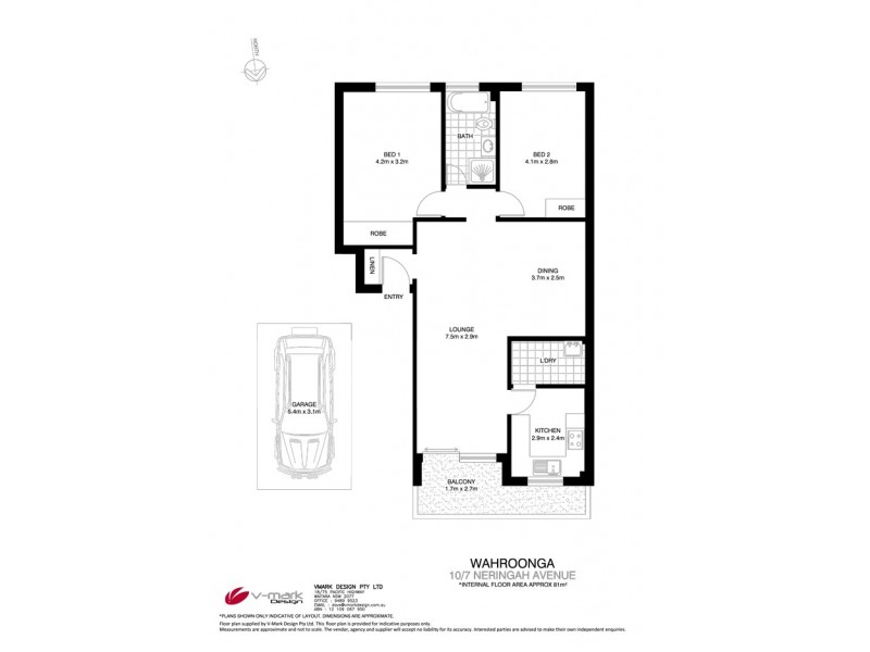 7-9 Neringah Avenue South, Wahroonga NSW 2076 Floorplan