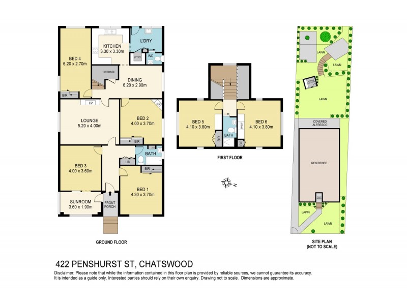 422 Penshurst Street, Chatswood NSW 2067 Floorplan