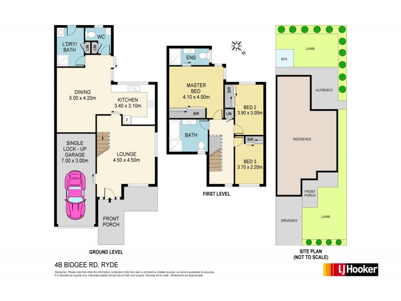 4B Bidgee Road, Ryde NSW 2112 Floorplan