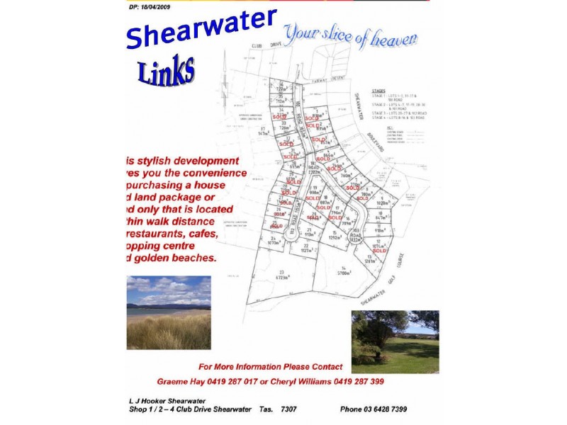 Shearwater Links/ Fairway Crescent, Shearwater TAS 7307