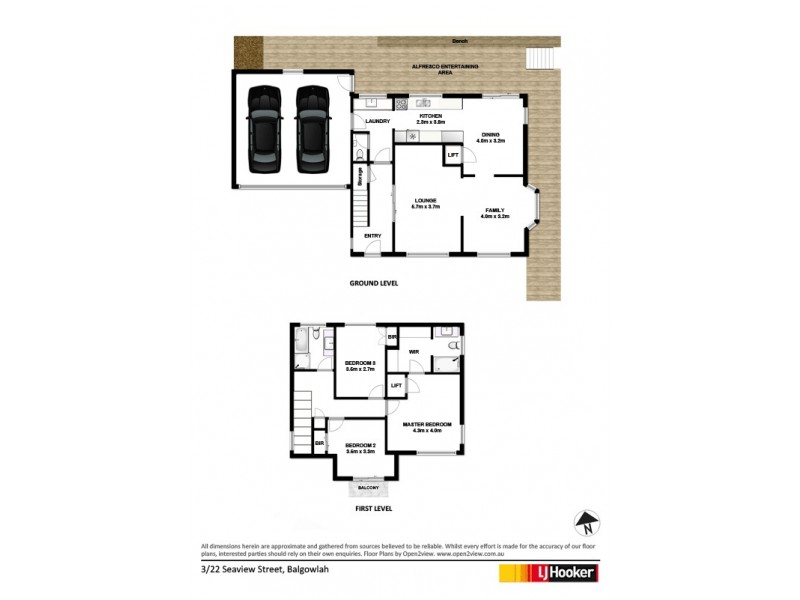 3/22 Seaview Street, Balgowlah Heights NSW 2093 Floorplan