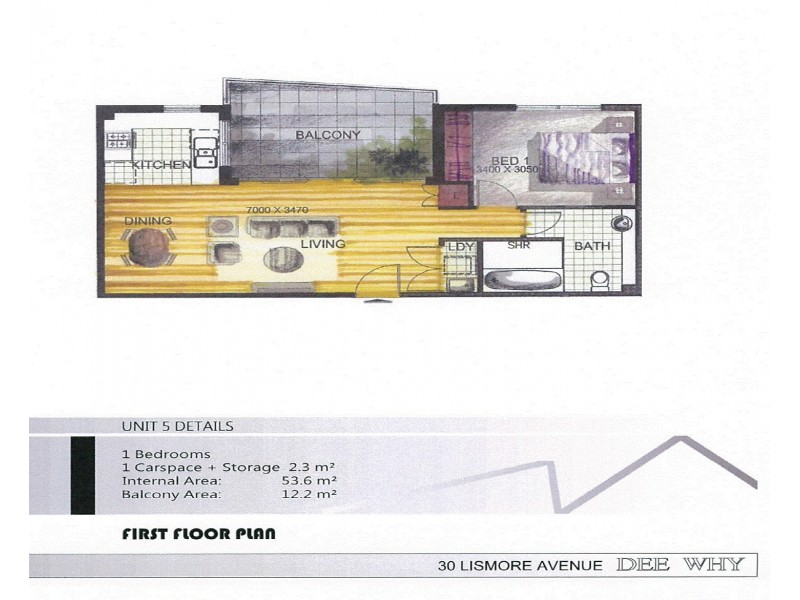 5/30 Lismore Avenue, Dee Why NSW 2099 Floorplan