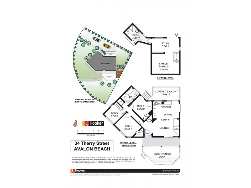 34 Therry Street, Avalon Beach NSW 2107 Floorplan