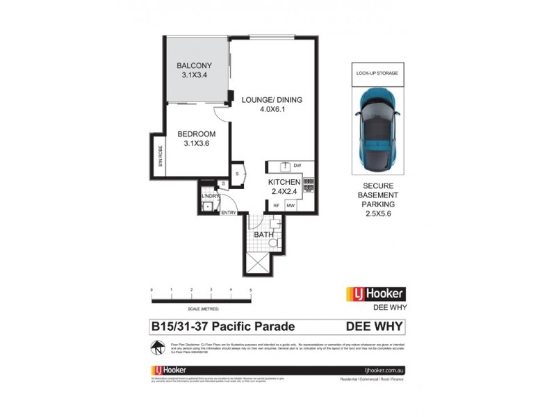 B15/31-37 Pacific Parade, Dee Why NSW 2099 Floorplan