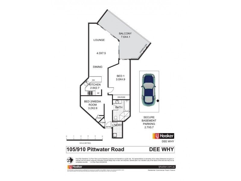 105/910 Pittwater Road, Dee Why NSW 2099 Floorplan