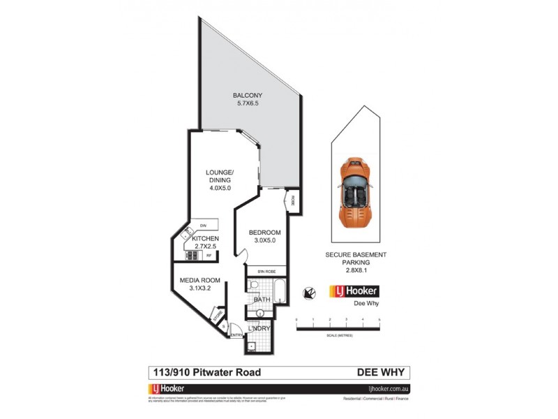 113/910 Pittwater Road, Dee Why NSW 2099 Floorplan