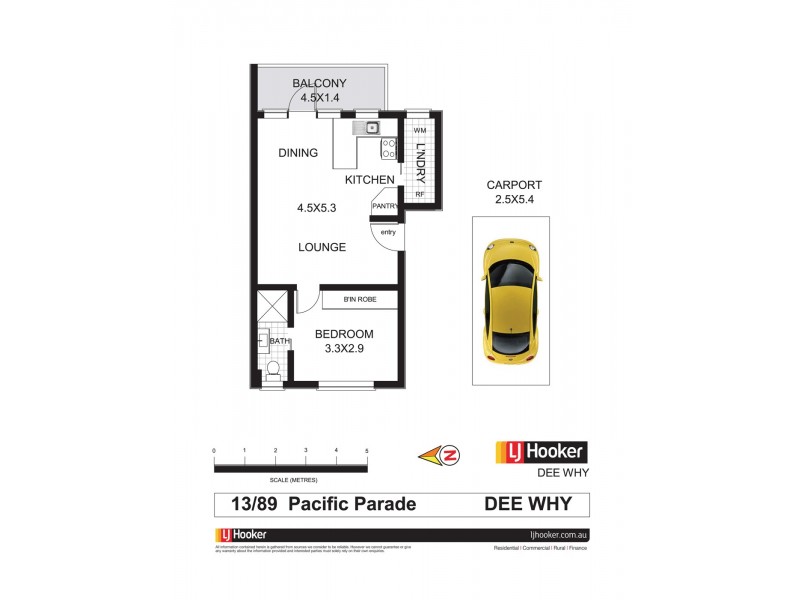 13/89 Pacific Parade, Dee Why NSW 2099 Floorplan