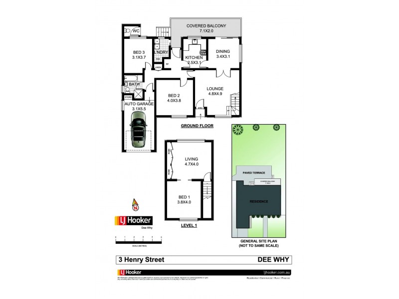 3 Henry Street, Dee Why NSW 2099 Floorplan