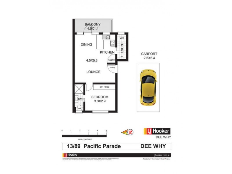13/89 Pacific Parade, Dee Why NSW 2099 Floorplan