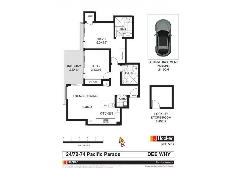 24/72-74 Pacific Parade, Dee Why NSW 2099 Floorplan