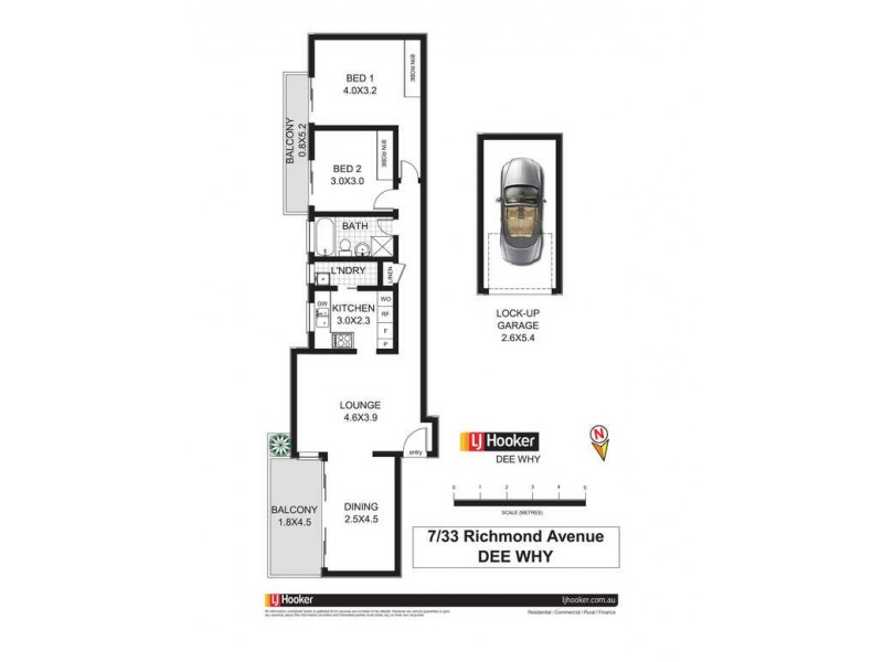 7/33 Richmond Avenue, Dee Why NSW 2099 Floorplan