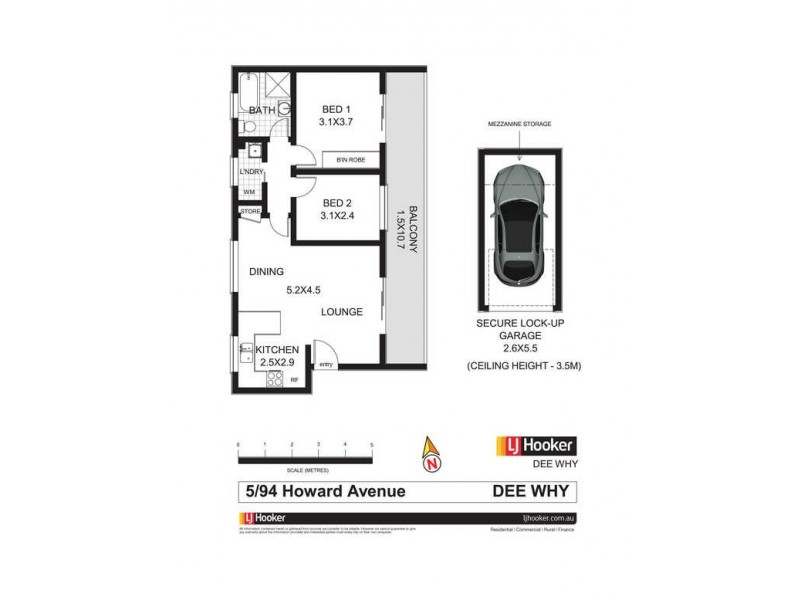5/94 Howard Avenue, Dee Why NSW 2099 Floorplan