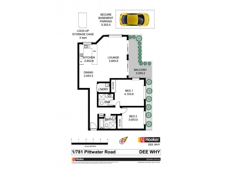 1/781 Pittwater Road, Dee Why NSW 2099 Floorplan