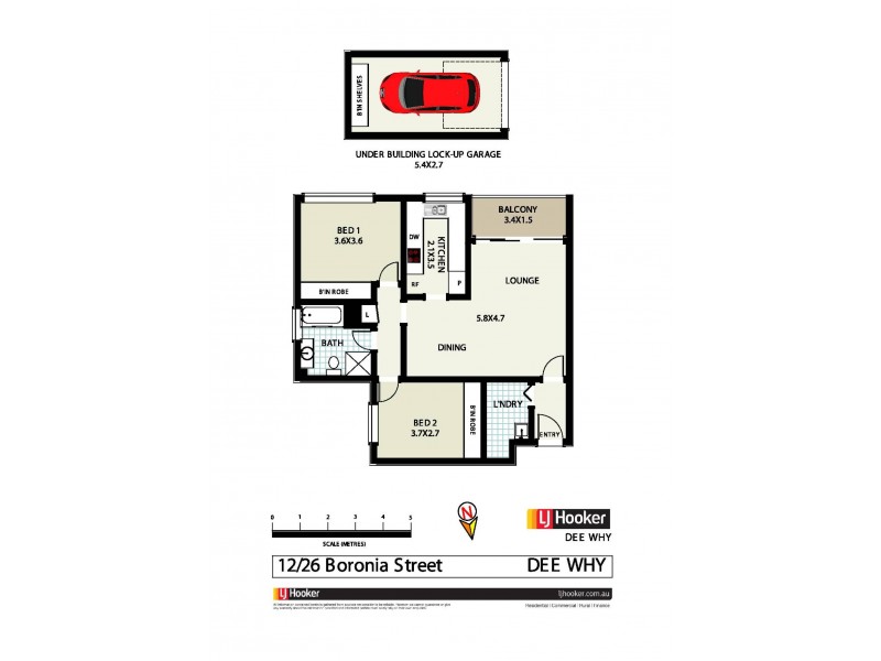 12/26-32 Boronia Street, Dee Why NSW 2099 Floorplan