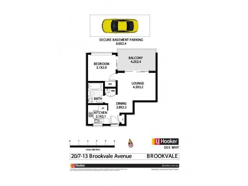 20/7-13 Brookvale Avenue, Brookvale NSW 2100 Floorplan
