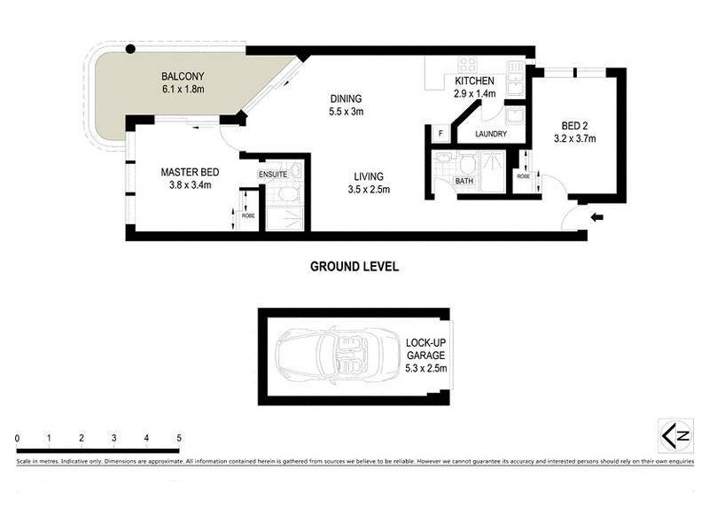 2/5 Delmar Parade, Dee Why NSW 2099 Floorplan
