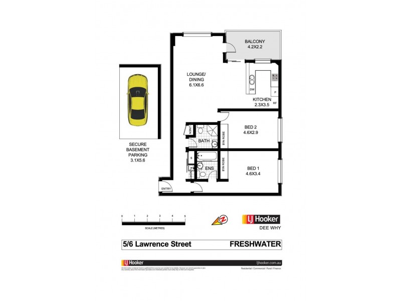 5/8 Lawrence Street, Freshwater NSW 2096 Floorplan