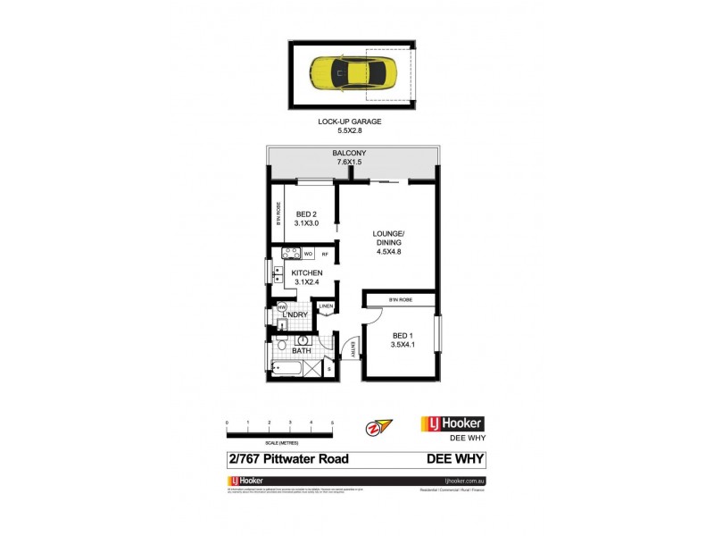 2/767 Pittwater Road, Dee Why NSW 2099 Floorplan