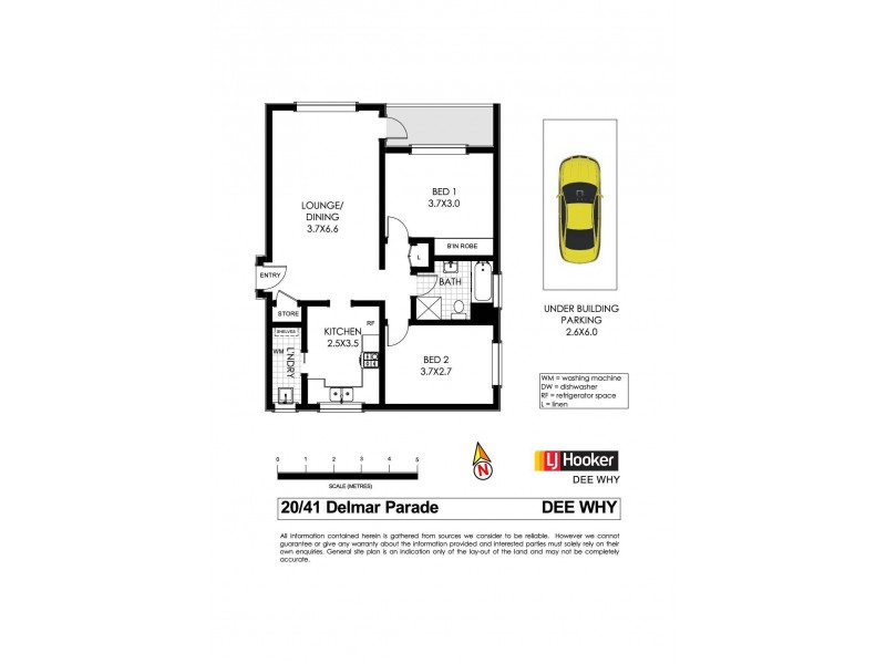 20/41-45 Delmar Parade, Dee Why NSW 2099 Floorplan