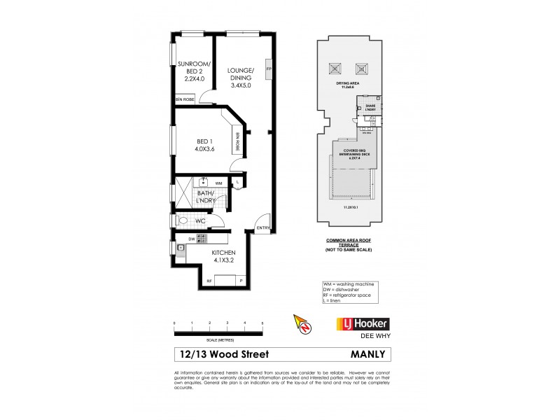 12/13 Wood Street, Manly NSW 2095 Floorplan