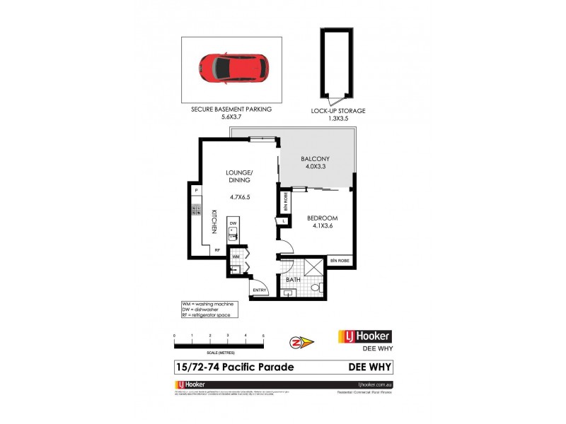 15/72-74 Pacific Parade, Dee Why NSW 2099 Floorplan