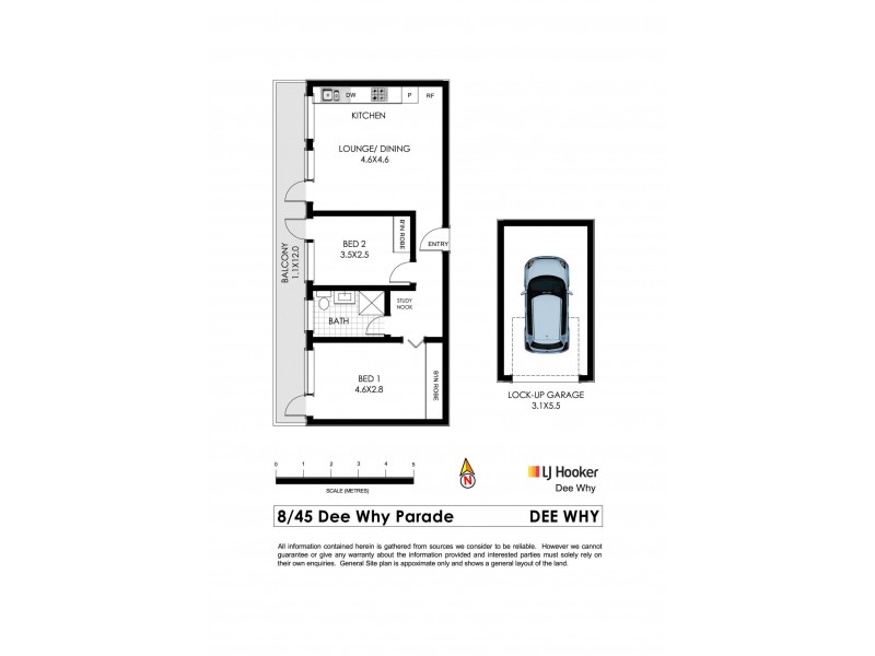 8/45 Dee Why Parade, Dee Why NSW 2099 Floorplan
