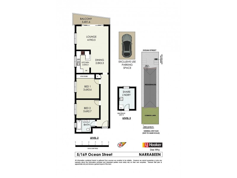 5/169 Ocean Street, Narrabeen NSW 2101 Floorplan