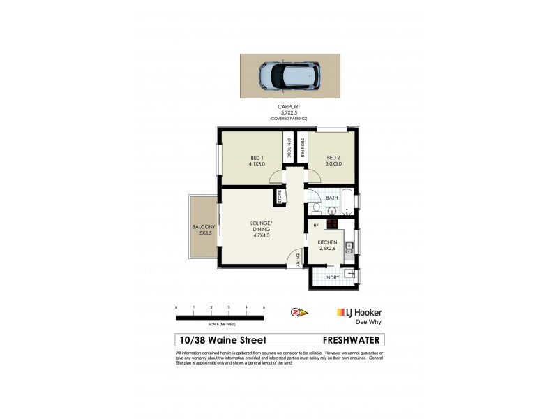 10/38 Waine Street, Freshwater NSW 2096 Floorplan
