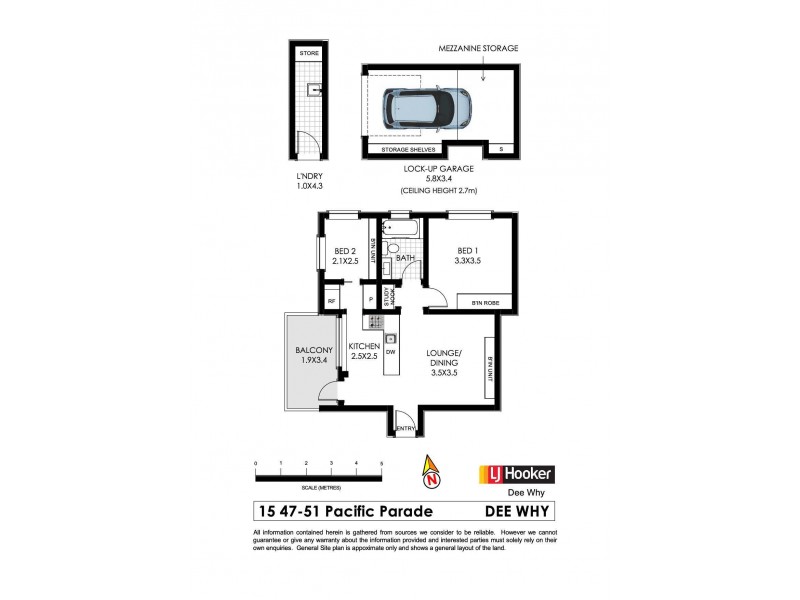 15/47-51 Pacific Parade, Dee Why NSW 2099 Floorplan