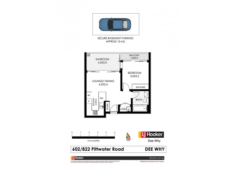 602/822 Pittwater Road, Dee Why NSW 2099 Floorplan